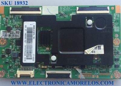 T-CON / SAMSUNG BN95-01307A / BN41-02110A / BN97-07972A / PANEL CY-GH032CSLV1H / MODELOS UN32H6350AFXZA TS01 / UN32H6350AF